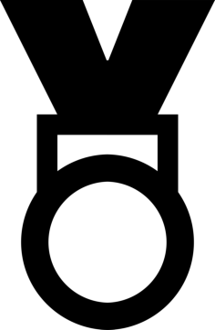 Award Medal Sketch Svg Vector, Free Vectors File